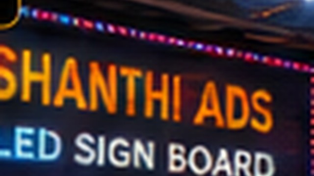 LED sign board